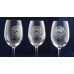 WINE GLASS AWARD TROPHY CUSTOM LASER ENGRAVING FREE MATCHING ACRYLIC LETTERS
